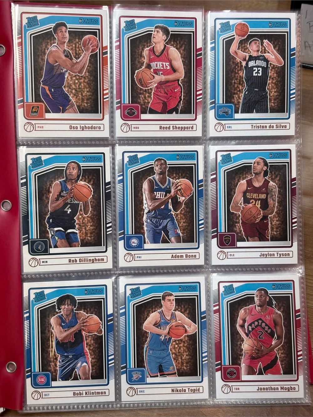 2024-25 Donruss Rated Rookie Basketball Set - Incomplete Set Missing 2 Cards
